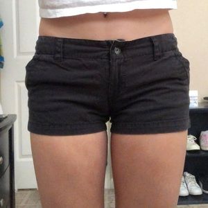 Black shorts